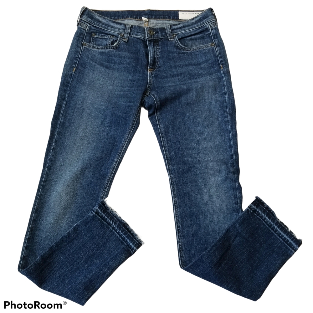 Rag & Bone Dre 26 Low rise Slim Leg Released hem